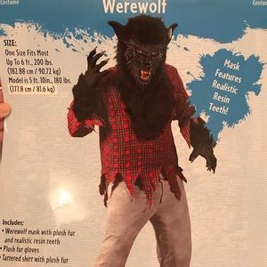 Big bad wolf / werewolf costume🎃